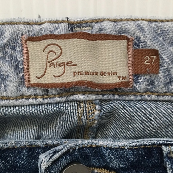 Paige Laurel Canyon Jeans Women’s Sz 27 Blue Low Rise Bootcut Medium Wash - Picture 3 of 9